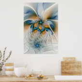 Poster Art Fractal De L'Imaginaire Abstrait En Plein Esso (Cuisine)