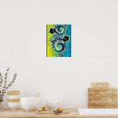 Poster Art fractal de Mandelbrot (Cuisine)