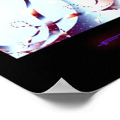 Poster Art fractal - Pouvoir des mathématiques (Coin)