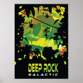 Poster Art Galactique de Deep Rock (Devant)