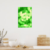 Poster Art géométrique "Iceberg" (Cuisine)