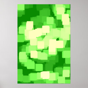 Poster Art géométrique "Iceberg"