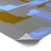 Poster Art géométrique "Koi Pond" (Coin)