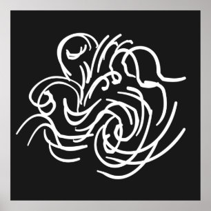 Poster Art géométrique moderne abstrait