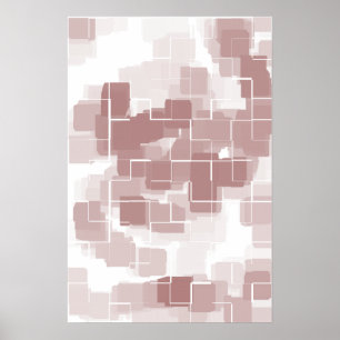 Poster Art géométrique "Soda de raisin"