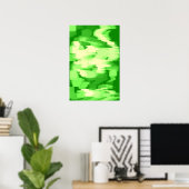 Poster Art géométrique "Spinner Salade" (Bureau à domicile)