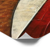 Poster Art géométrique texturé (Coin)