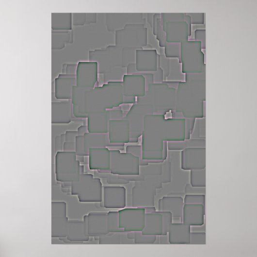 Poster Art géométrique "Twilignt" (Devant)