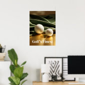 Poster Art Golf's Finest (Bureau à domicile)