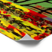 Poster art grafitti réel (Coin)