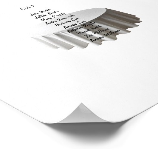 Poster Art graphique de siège modifiable (Coin)