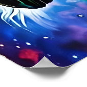 Poster Art imprimable de licorne magique de haute qualité (Coin)