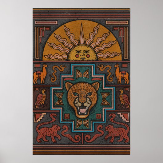 Poster Art Inca (Devant)