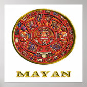 Poster art indien maya (Devant)