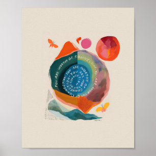 Poster Art inspiré par MHN