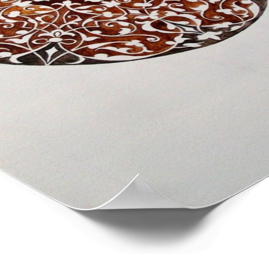 Poster Art islamique (Coin)