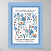 Poster Art Jane Austen (Devant)