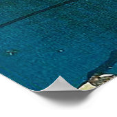 Poster Art Japonais - Deux Samouraïs espionnant Sur Des E (Coin)