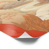 Poster art japonais vintage (Coin)