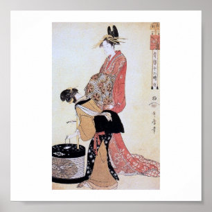 Poster Art japonais vintage 1800's