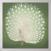 Poster Art japonais vintage | Peacock (Devant)