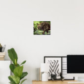 Poster Art Javan Rhino (Bureau à domicile)