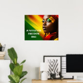 Poster Art Junetten (Bureau à domicile)