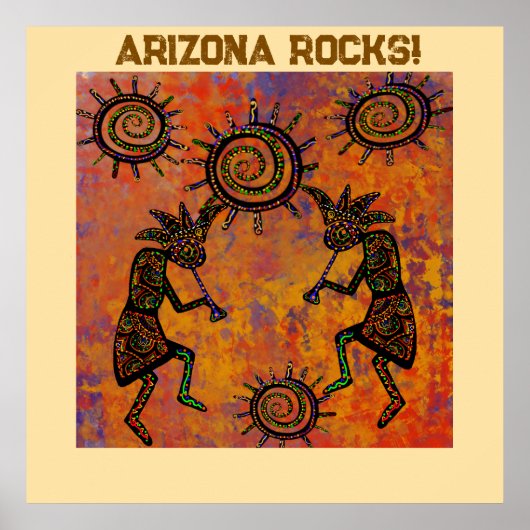 Poster Art Kokopelli  (Devant)