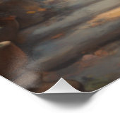 Poster Art LBD : Petite robe noire améliorée à l'IA (Coin)