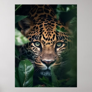 Poster Art Leopard