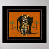 Poster Art Leopard (Voorkant)
