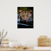 Poster Art Leopard (Cuisine)