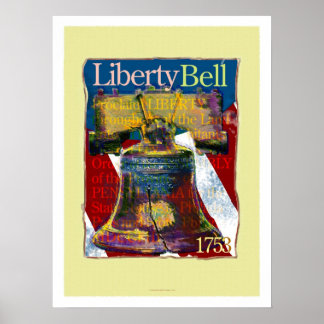 Poster Art Liberty Bell