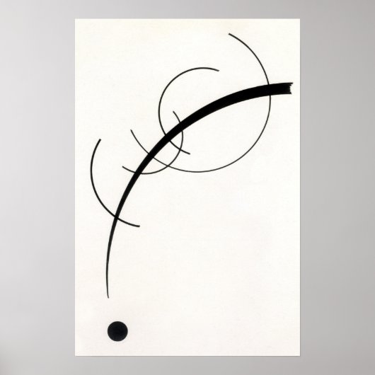 Poster Art linéaire minimaliste (Devant)