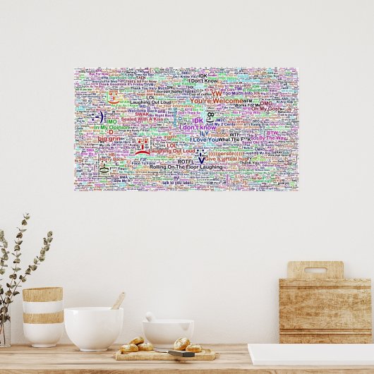 Poster Art Lingo Internet (Cuisine)