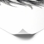Poster Art Lion Abstrait (Coin)