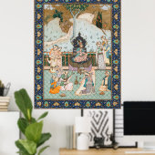 Poster Art Littéraire Perse Ancien (Bureau à domicile)