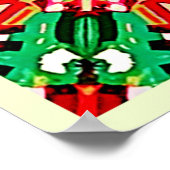 Poster Art mandala de rêve kaléidoscope (Coin)