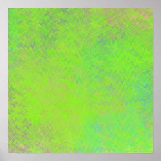 Poster Art marbré vert citron moderne (Devant)