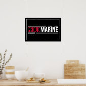 Poster Art Marine Vétérinaire (Cuisine)