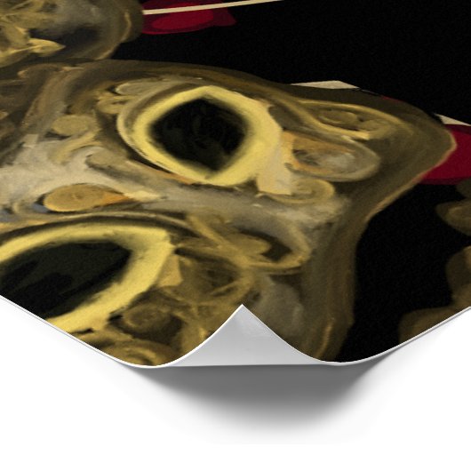 POSTER ART MASQUÉRADE (Coin)