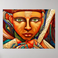 Art maya inspiré par une sculpture ancienne