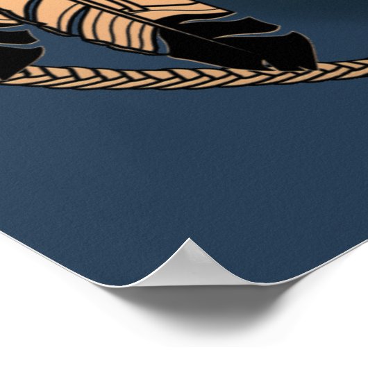 Poster Art Metis Rebellion Metis Wolf Imprimer Pos (Coin)