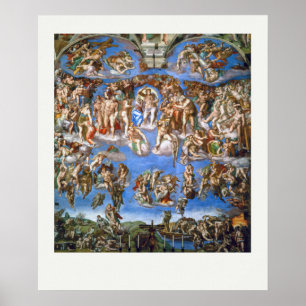POSTER ART : MICHELANGELO : LAATSTE ARREST 1541