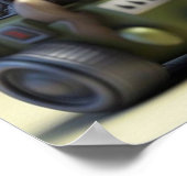 Poster Art Military Cat (Coin)