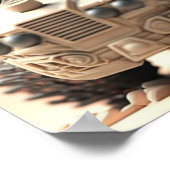 Poster Art Military Cat (Coin)