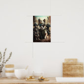 Poster Art Military Dogs (Keuken)