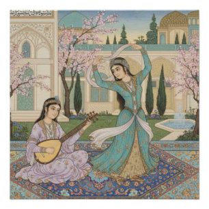 Poster Art miniature persan