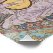 Poster Art miniature persan (Coin)