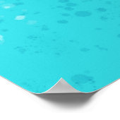Poster Art minimaliste : Glace brisée (Coin)